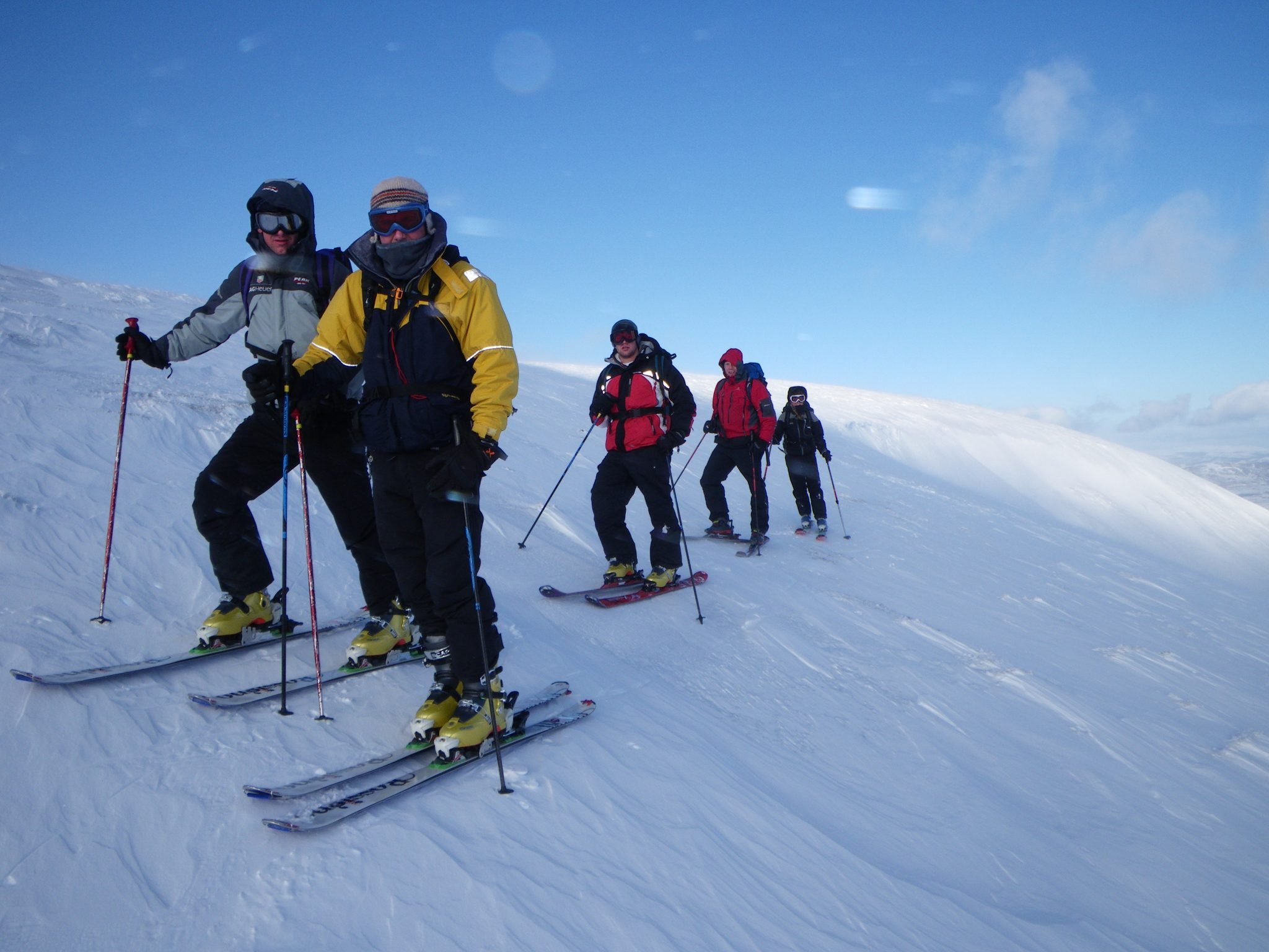 Ski Mountaineering & Touring in Scotland. Learn the basics, develop
