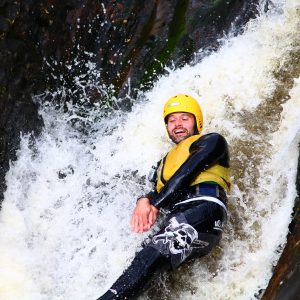 Canyoning in Aviemore adventurous days out in sotland