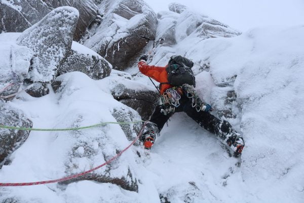 winter climbing