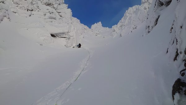 winter climbing in scotland