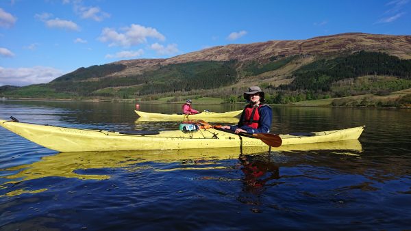 Sea kayaking on the west coastline