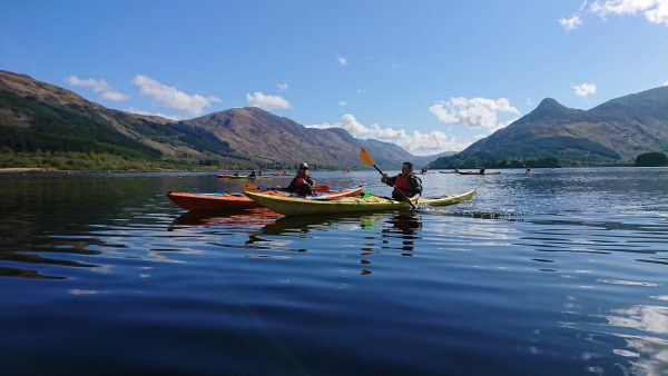 Sea kayaking in scotland on the west coast
