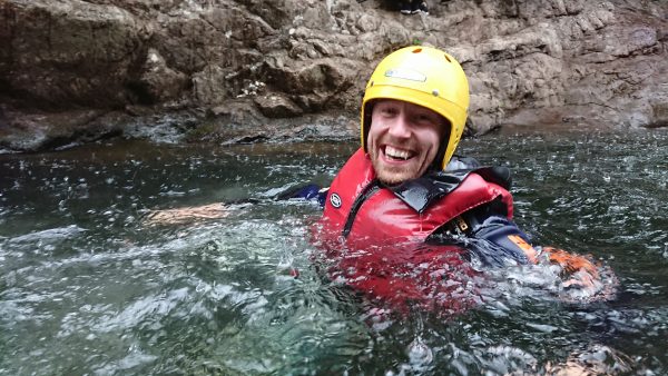 Happy gorge scrambling cairngorms