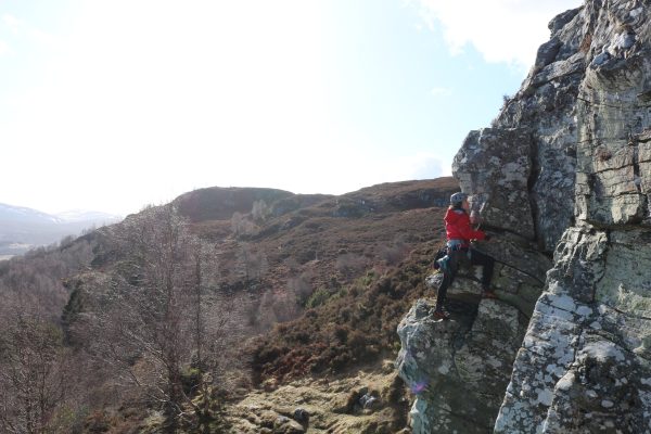 rock climbing & abseiling in scotland