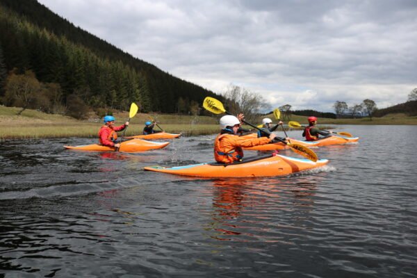 kayaking in Aviemore & cairngorms