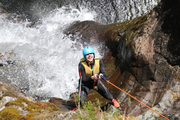 canyon abseil