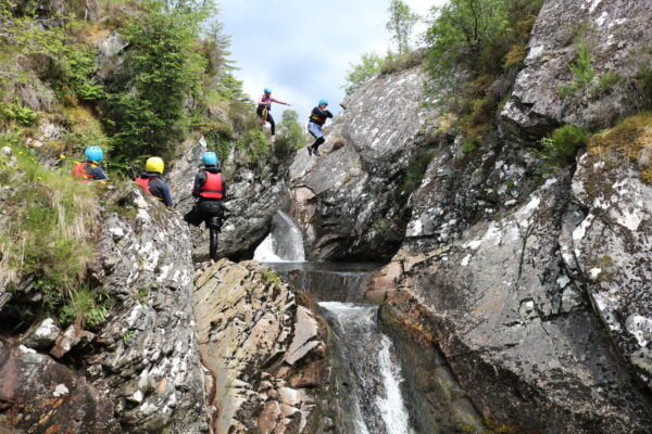 canyon jump