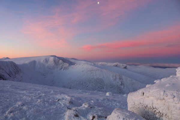 Winter Skills Courses in Scotland Stunning Sunrise