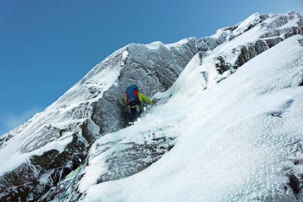 winter climbing