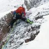 winter climbing - hidden chimney