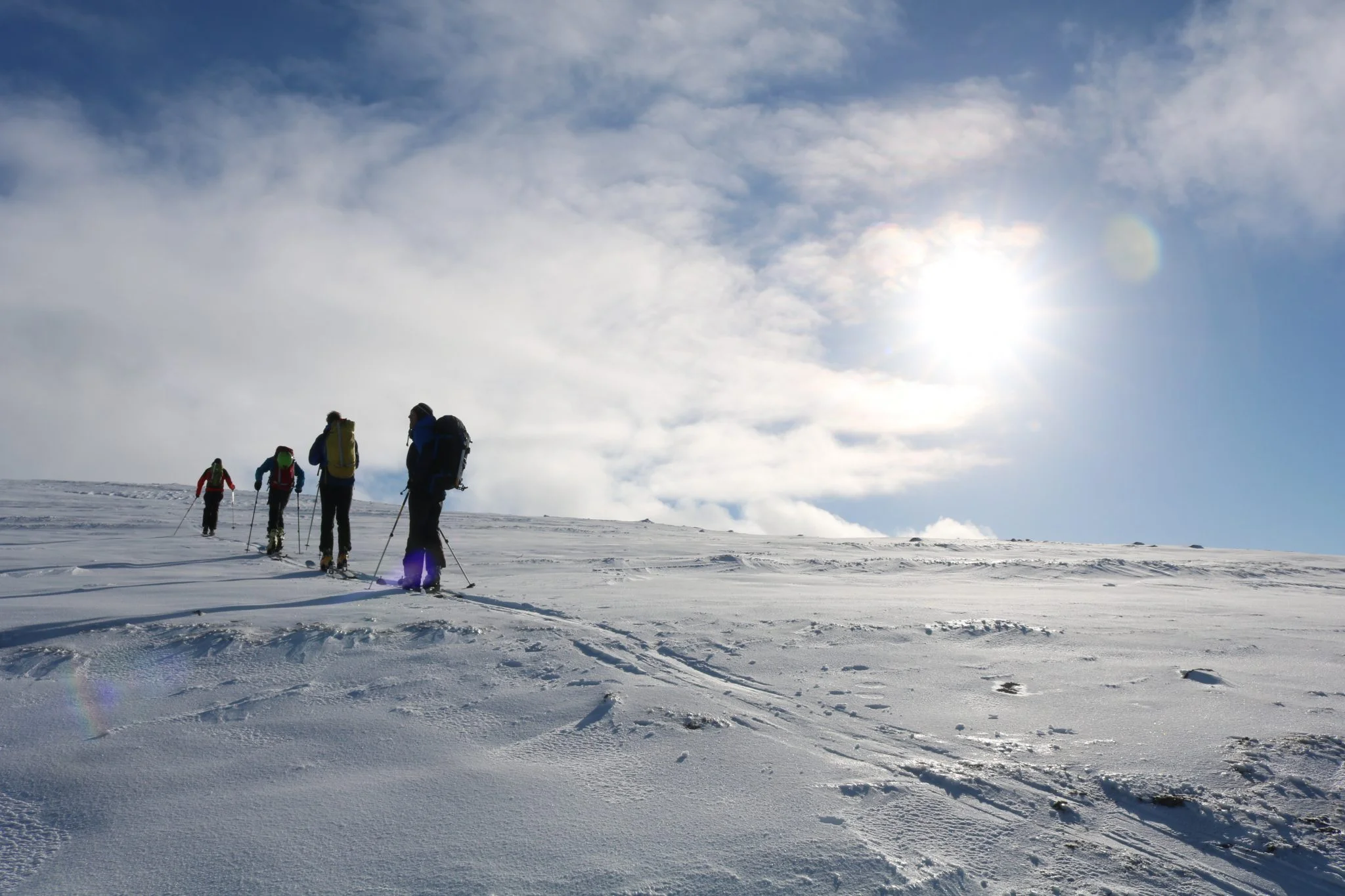 ski touring in the Cairngorms & Scotland