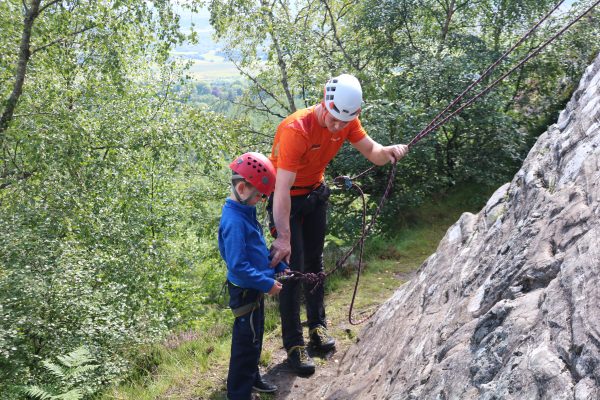 rock climbing & abseiling in scotland