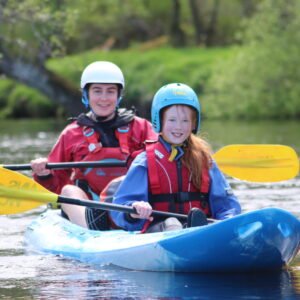 Kayaking in aviemore, cairngorms, scotland