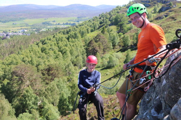 abseiling kingussie