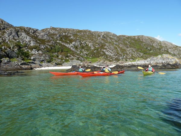 sea kayaking in scotland