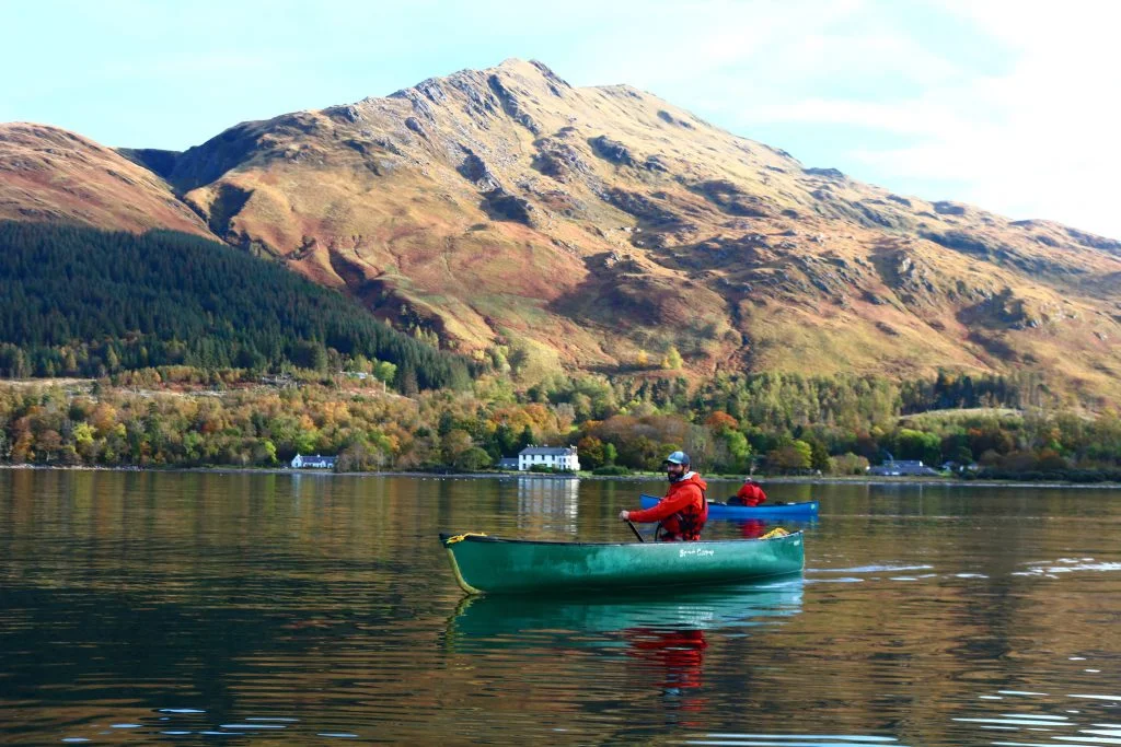 Knoydart Canoe expedition