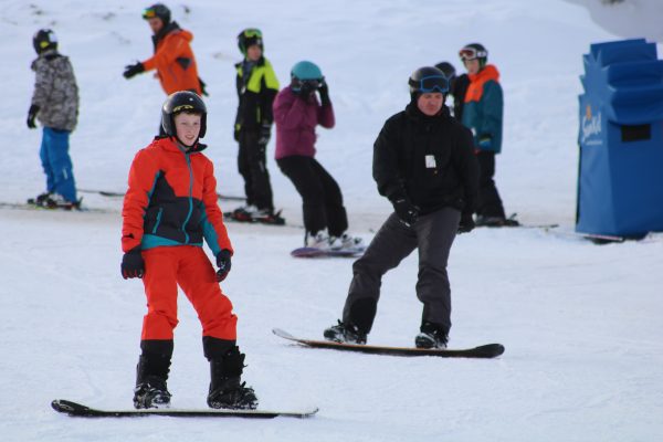 snowboard lessons in aviemore