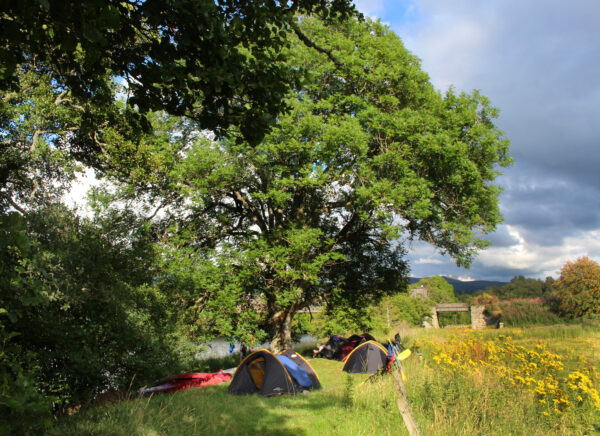 river spey descent camping holiday