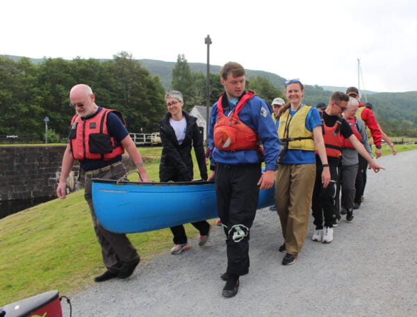 great glen way canoe holiday scotland