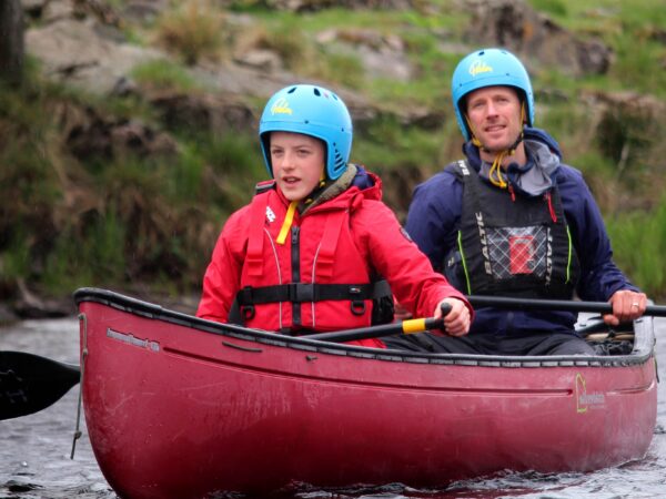 river spey descent tandem canoe holiday paddling expedition