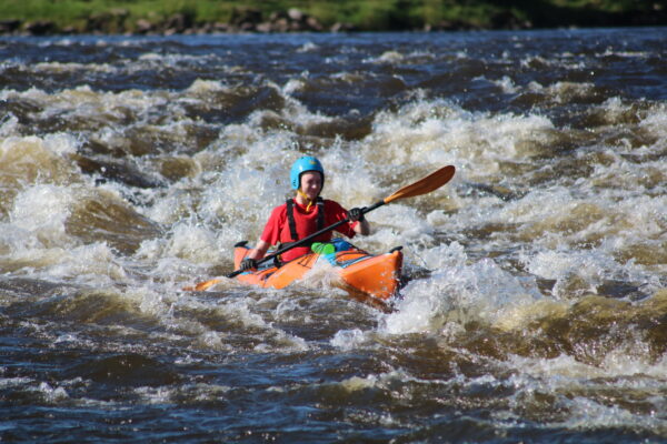 river spey descent kayak expedition