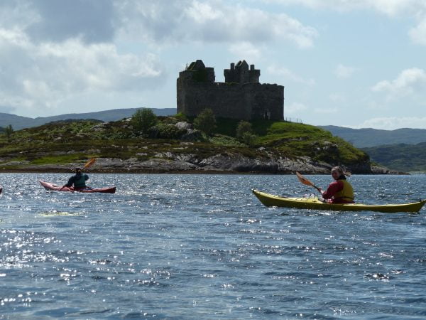 Silver DofE sea kayaking Qualifier in Scotland