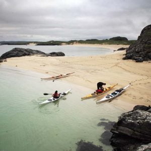 sea kayaking in Scotland