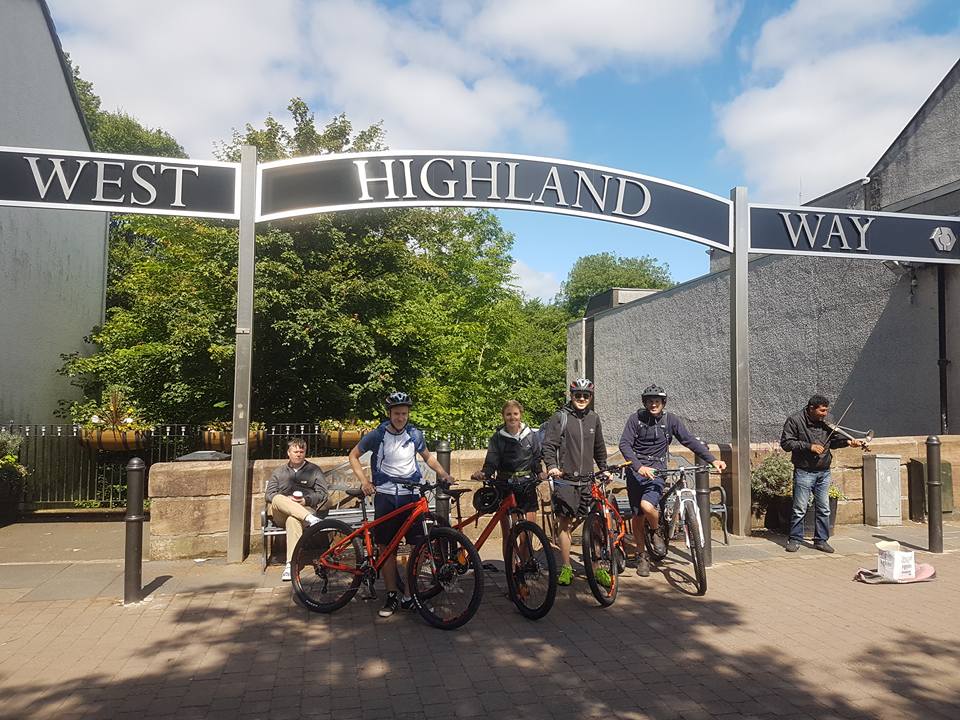 Guided West highland way adventure journey
