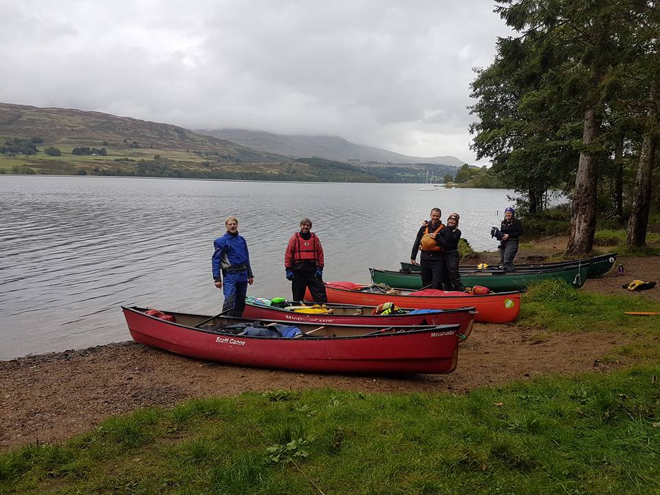 River Tay Canoe Descent Starting On Loch Tay Active Outdoor Pursuits