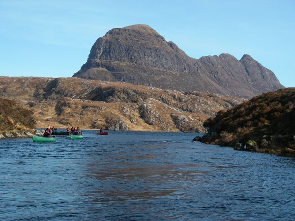 Inverpolly guided adventure trip in Scotland