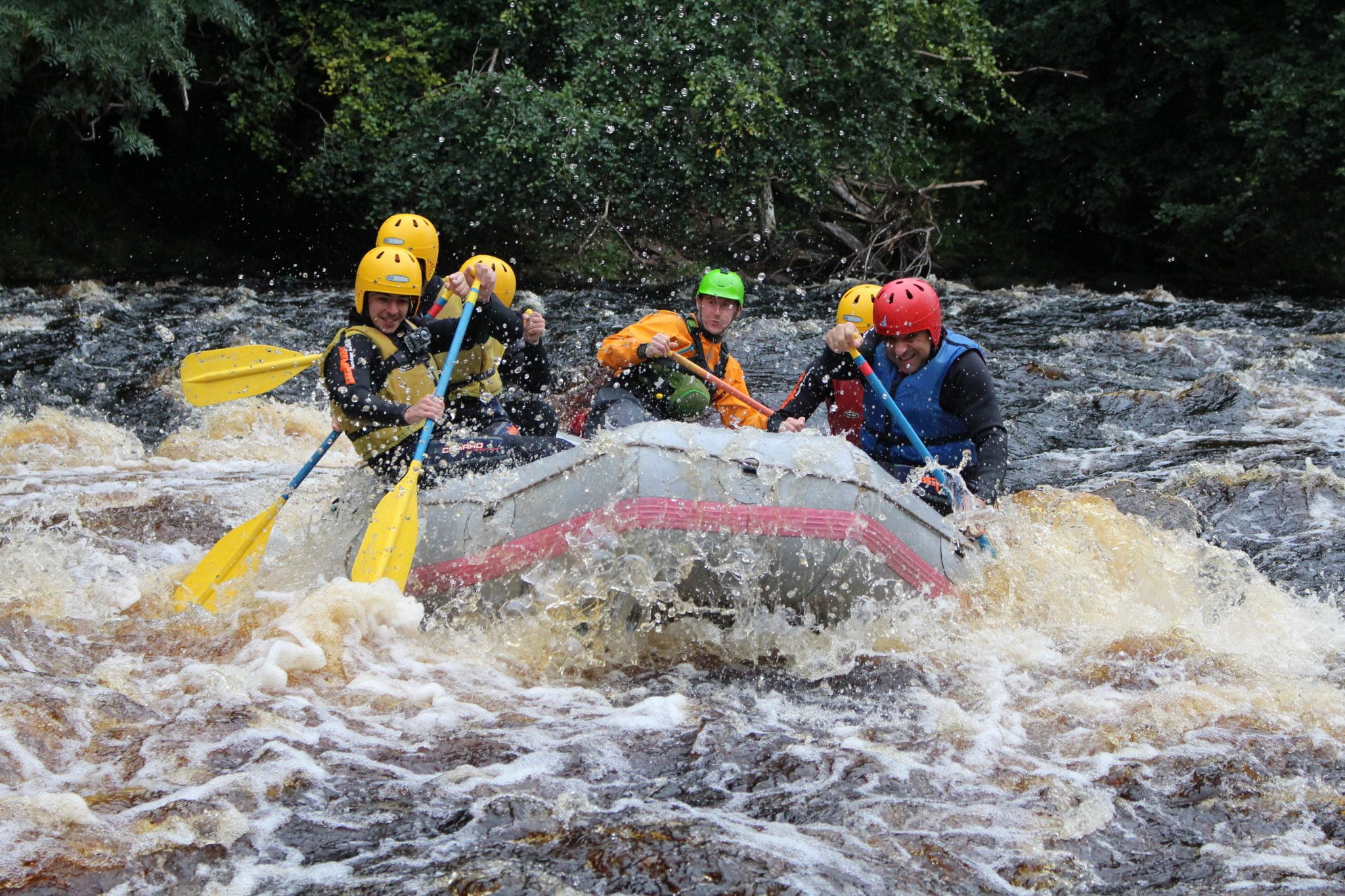 white water rafting in scotland findhorn spey tay tummel