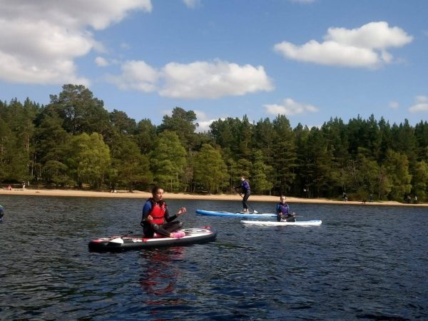 Stand up paddleboard module