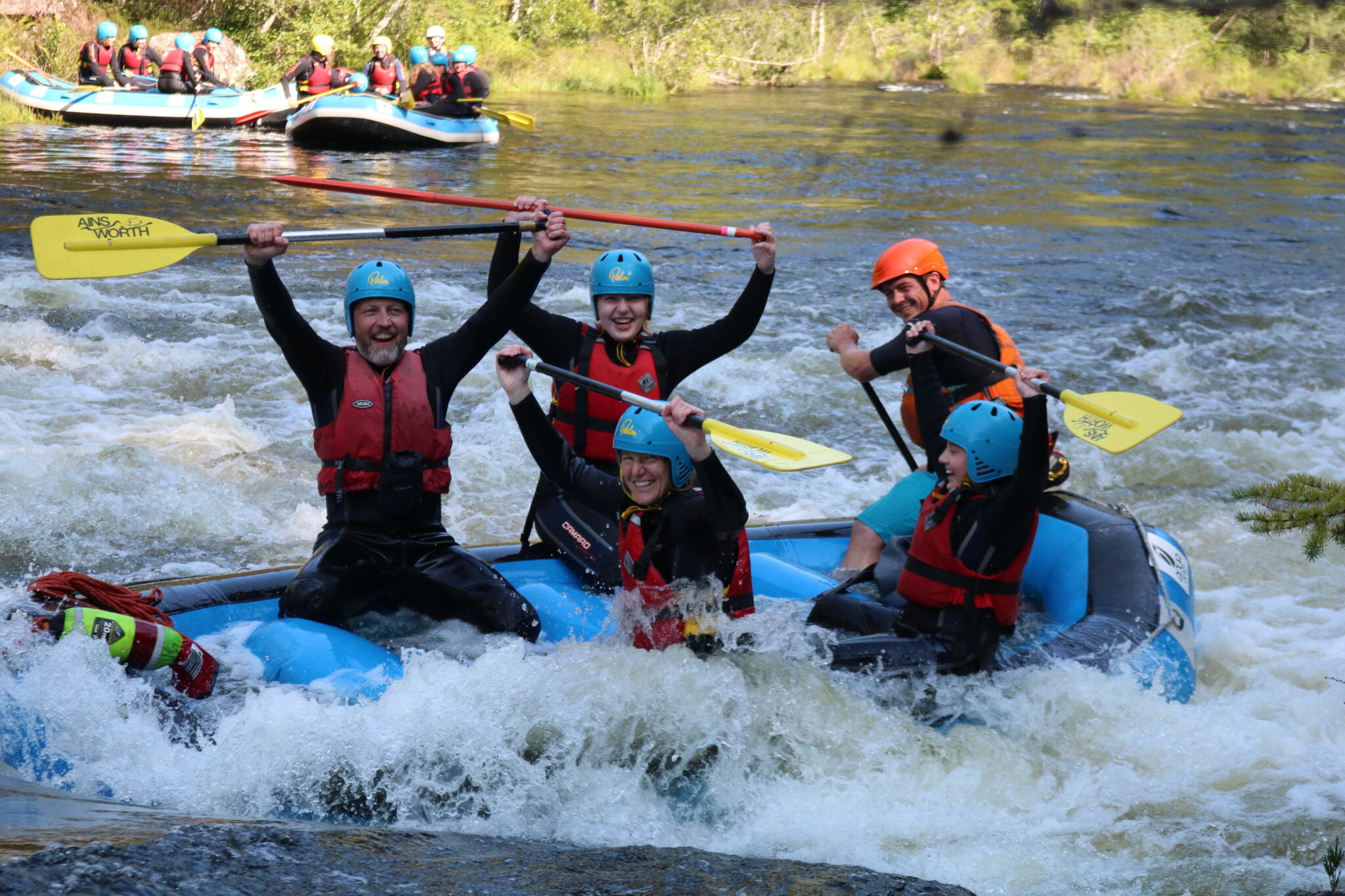 White Water Rafting in Scotland, Aviemore, Cairngorms, Highlands, Active.