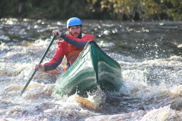 White Water Safety & Rescue Training canoe spey