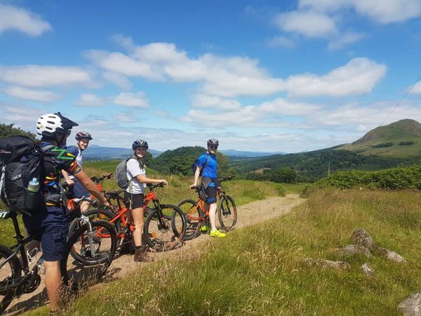 mountain biking in Aviemore