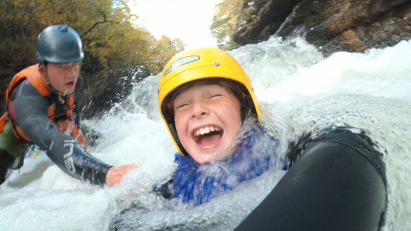 outdoor activity gift voucher canyoning scotland