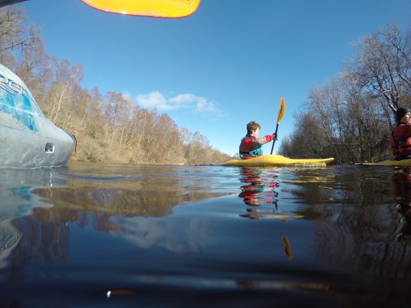 kayaking in the Great Glen