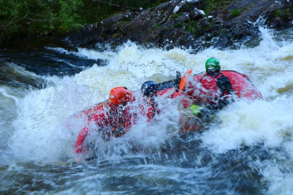 mini rafting in the great glen