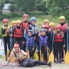 Rafting the river Oich