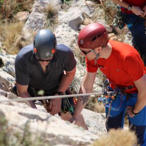 Rock Climbing Instructor Training