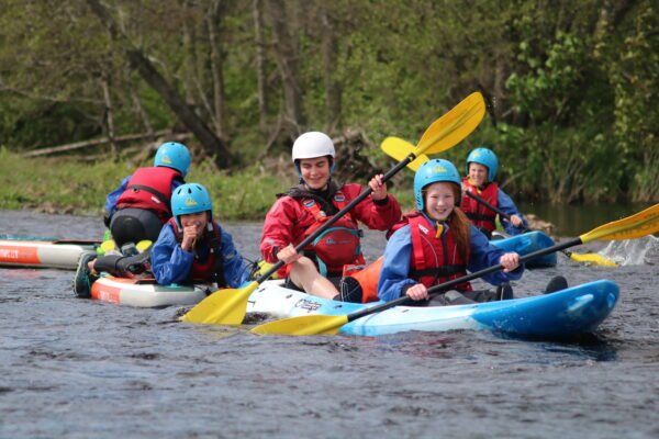 great glen paddling fun