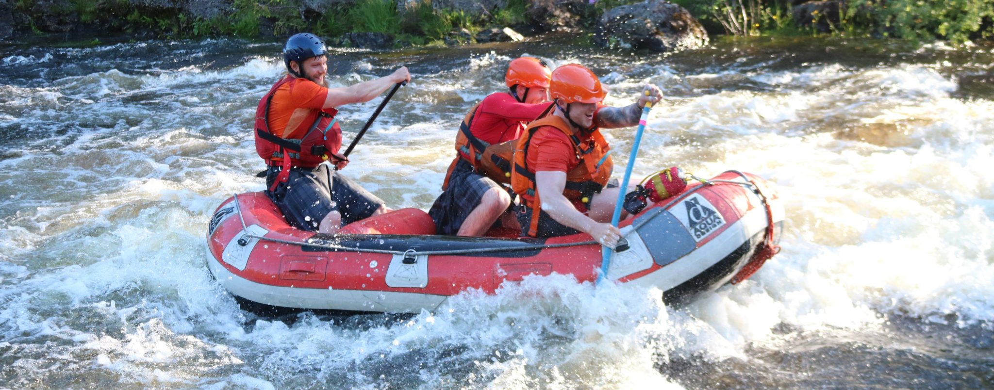 White Water Rafting on the Garry