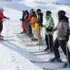 outdoor instructor training skiing