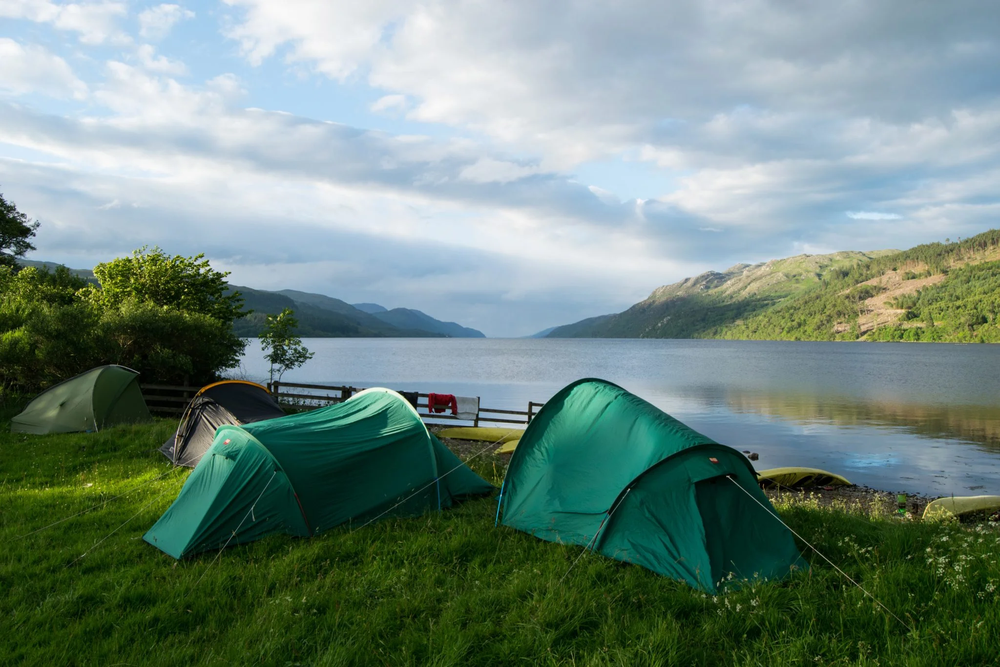 Duke of Edinburgh's Award camping