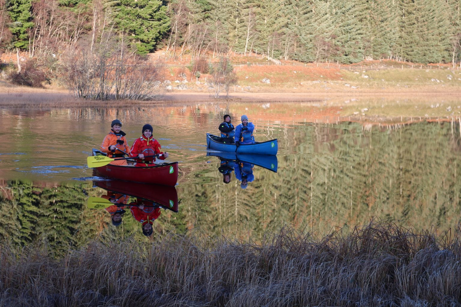 Gold DofE canoeing Training & Practice in Scotland