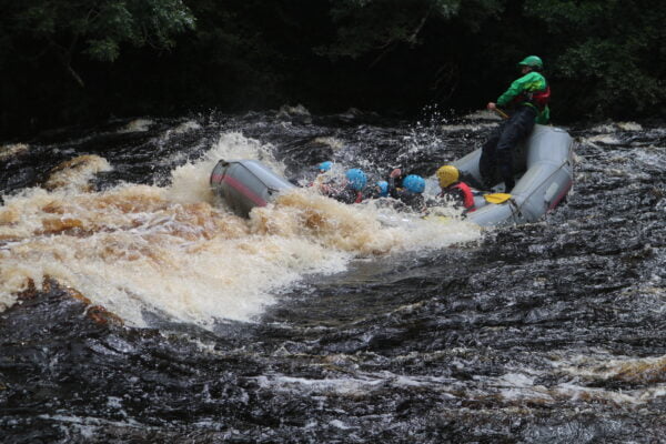 White Water Rafting Findhorn Carnage corner