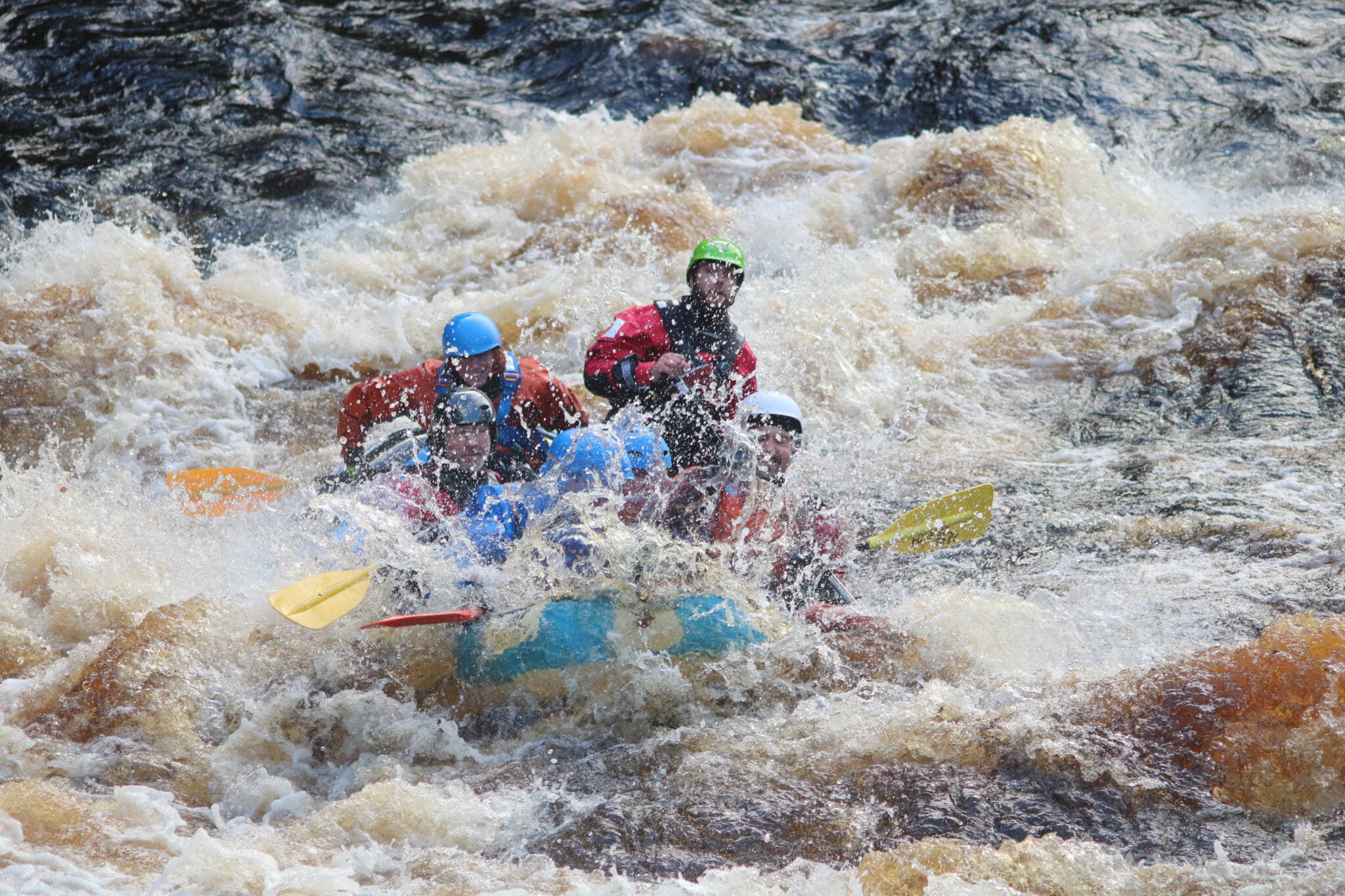 White Water Rafting on the Findhorn