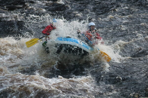 White Water Rafting Findhorn Carnage Corner