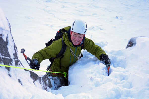 guided Introduction to winter climbing Scotland