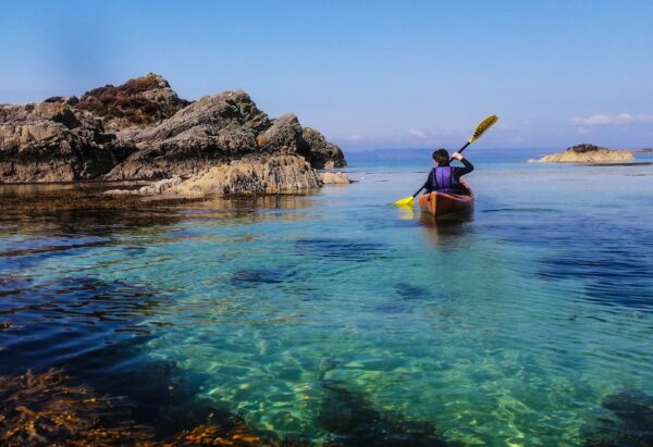 sea kayaking